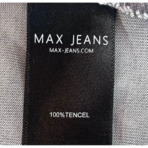 Max Jeans Womens Lightweight Soft Utility Jacket XS Tencel Gray Pockets Zip - Picture 4 of 10